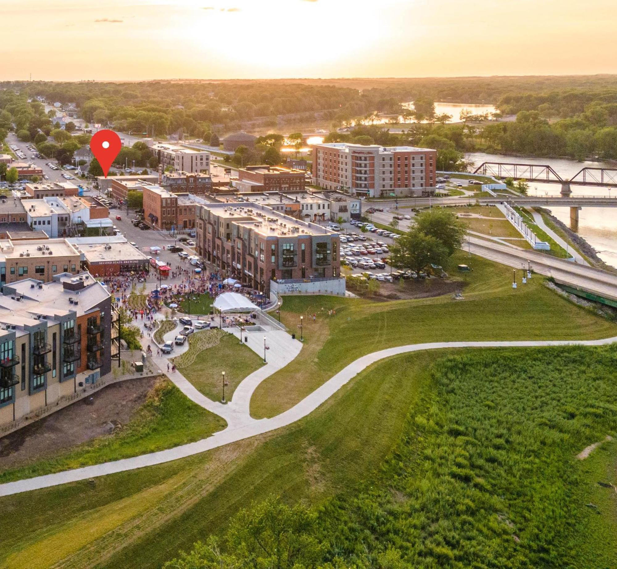 The Lindell Motor Lodge Cedar Falls Buitenkant foto